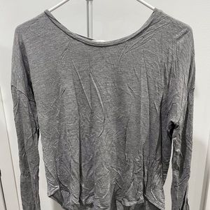 Gray Long Sleeve Shirt